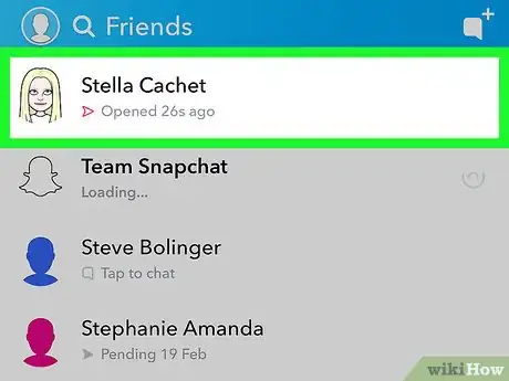 Imagen titulada Know if Someone Is Online on Snapchat Step 10