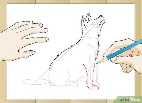 Imagen titulada Draw a Realistic Wolf Step 19