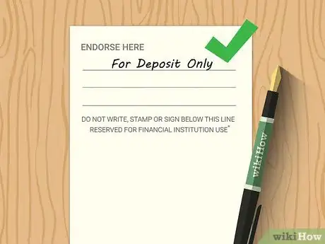 Imagen titulada Endorse a Check Step 6