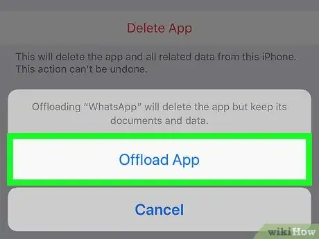 Imagen titulada Uninstall WhatsApp on iPhone or iPad Step 10