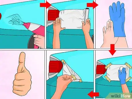 Imagen titulada Remove a Dent in Car With a Hair Dryer Step 9