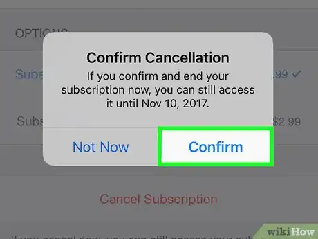 Imagen titulada Cancel Spotify on iPhone Step 17