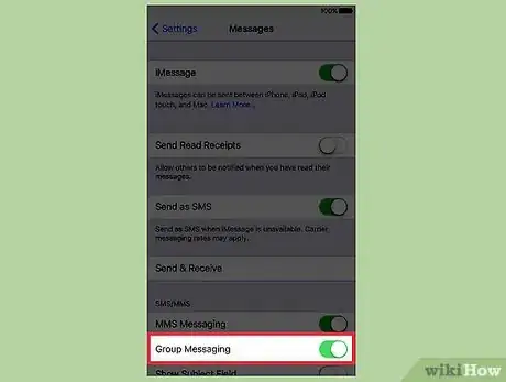 Imagen titulada Enable Group Messaging on an iPhone Step 4