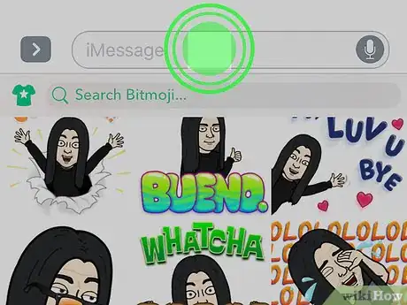 Imagen titulada Send Bitmoji in Text on iPhone or iPad Step 7