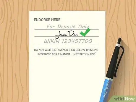 Imagen titulada Endorse a Check Step 8