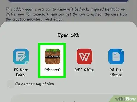 Imagen titulada Install Mods on Minecraft PE Step 8