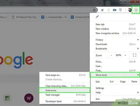 Imagen titulada Remove the Ask Toolbar from Chrome Step 1