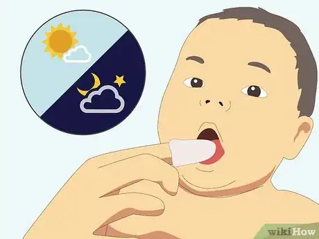 Imagen titulada Clean a Baby's Tongue Step 1