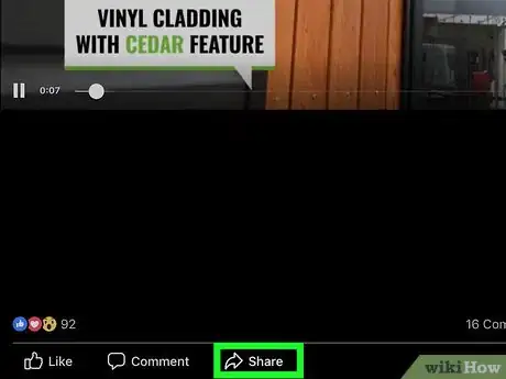 Imagen titulada Copy a Video Link from Facebook on iPhone or iPad Step 3