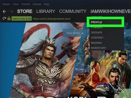 Imagen titulada Change Your Steam Account Name Step 3