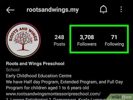 Imagen titulada See a Friend's New Followers on Instagram Step 4