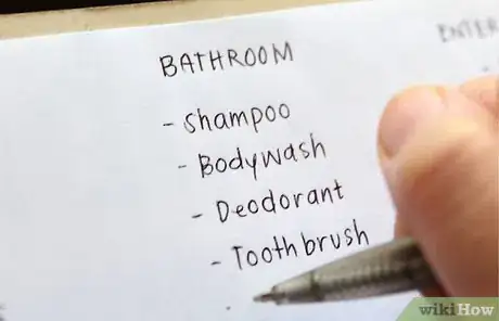 Imagen titulada Make a Packing List Step 5