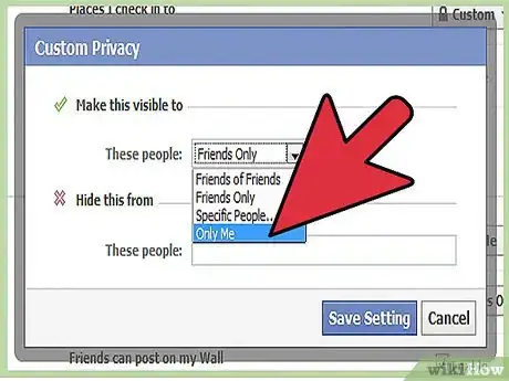 Imagen titulada Disable Facebook Places Step 5