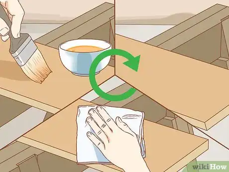 Imagen titulada Age Wood with Baking Soda Step 12