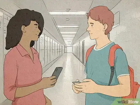 Imagen titulada Approach a Guy at School Step 8