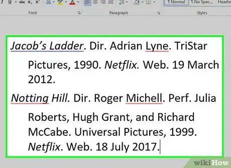 Imagen titulada Cite a Movie Using MLA Style Step 9