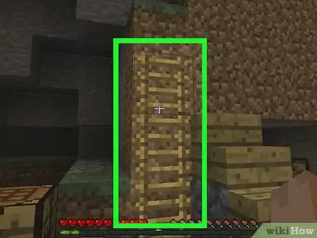 Imagen titulada Make a Ladder in Minecraft Step 5