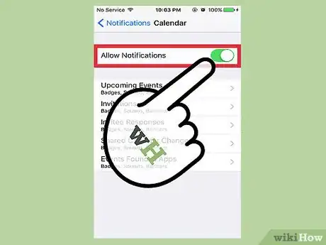 Imagen titulada Turn Off Calendar Notifications on an iPhone Step 4