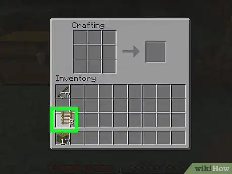 Imagen titulada Make a Ladder in Minecraft Step 4