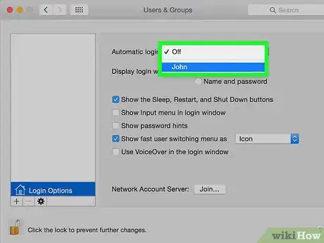 Imagen titulada Turn Off Password Login on a Mac Step 15