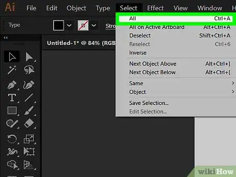 Imagen titulada Create a Watermark in Adobe Illustrator Step 16