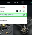 burlar el filtro de contenido adulto en DeviantART