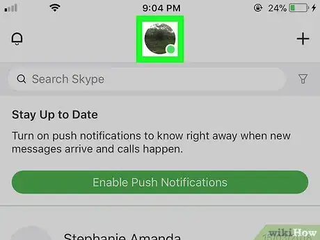 Imagen titulada Logout of Skype Step 2