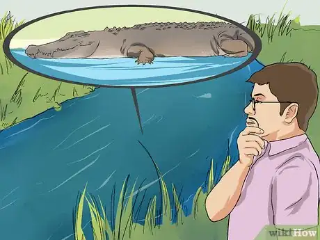 Imagen titulada Tell a Freshwater Crocodile from a Saltwater Crocodile Step 6