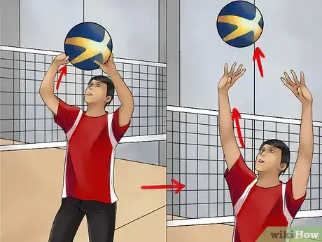 Imagen titulada Backset a Volleyball Step 3