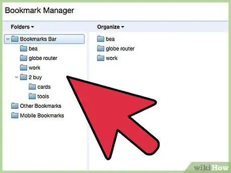 Imagen titulada Organize Chrome Bookmarks Step 5