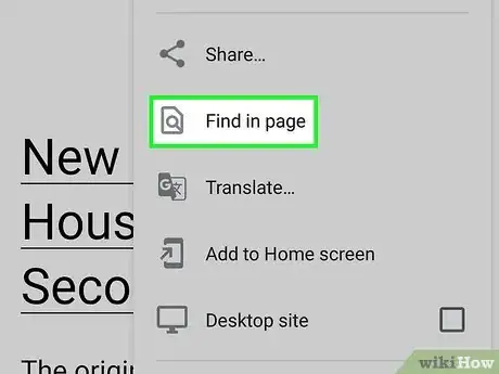 Imagen titulada Search for a Word on a Webpage Step 10