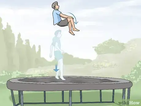 Imagen titulada Land a Front Flip on the Trampoline Step 7
