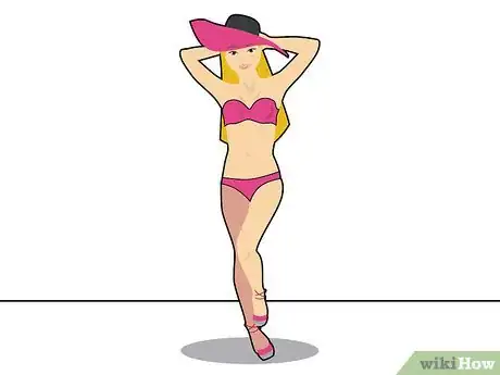 Imagen titulada Pose in a Bikini Step 3