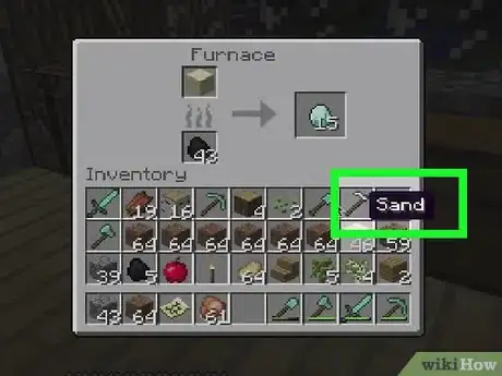 Imagen titulada Make Glass in Minecraft Step 1