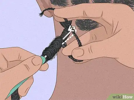 Imagen titulada Do Faux Locs Step 20