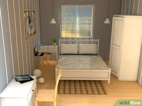 Imagen titulada Affordably Decorate a Small Bedroom Step 7