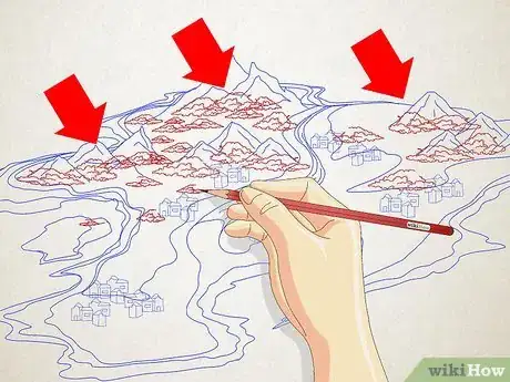 Imagen titulada Draw a Map of an Imaginary Place Step 11