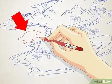 Imagen titulada Draw a Map of an Imaginary Place Step 10