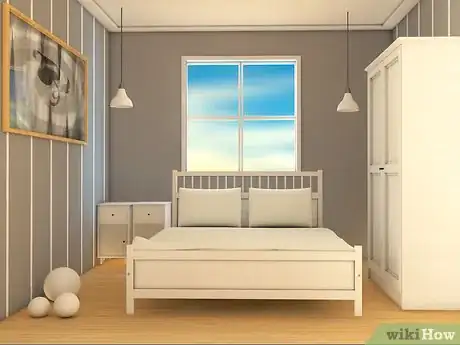 Imagen titulada Affordably Decorate a Small Bedroom Step 1