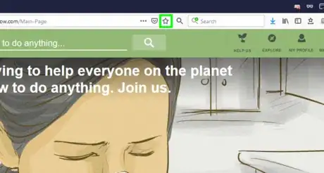 Imagen titulada Click Bookmarks Button Firefox.png