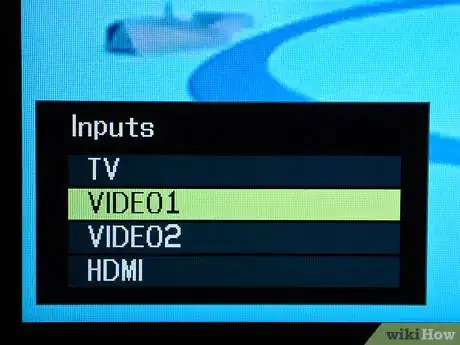 Imagen titulada Hook Up a DVD Player Through a VHS Recorder and TV Step 8