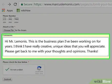 Imagen titulada Contact Marcus Lemonis Step 6