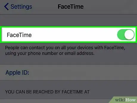 Imagen titulada Enable FaceTime on an iPhone Step 3