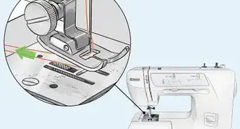colocar el hilo en una máquina de coser Kenmore