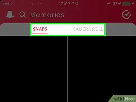 Imagen titulada Edit Snapchat Memories Step 4