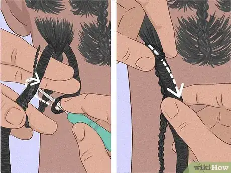 Imagen titulada Do Faux Locs Step 17