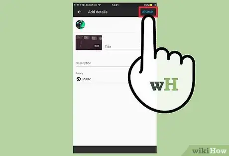Imagen titulada Upload YouTube Videos from an iPad Step 13