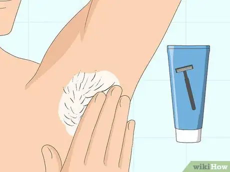 Imagen titulada Remove Armpit Hair Step 3