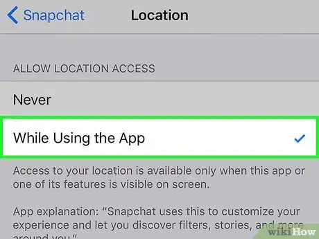 Imagen titulada Get More Filters on Snapchat Step 4