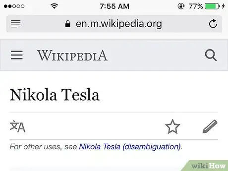 Imagen titulada Add Websites to an iPhone or iPad's Reading List to View Offline Step 4